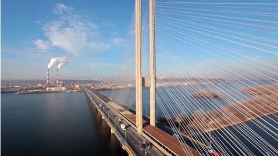 Киев с высоты птичьего полета: в сети появился свежий ролик