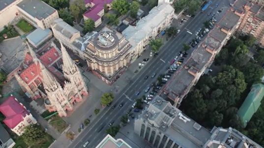 Киев с высоты птичьего полета: в сети появился свежий ролик