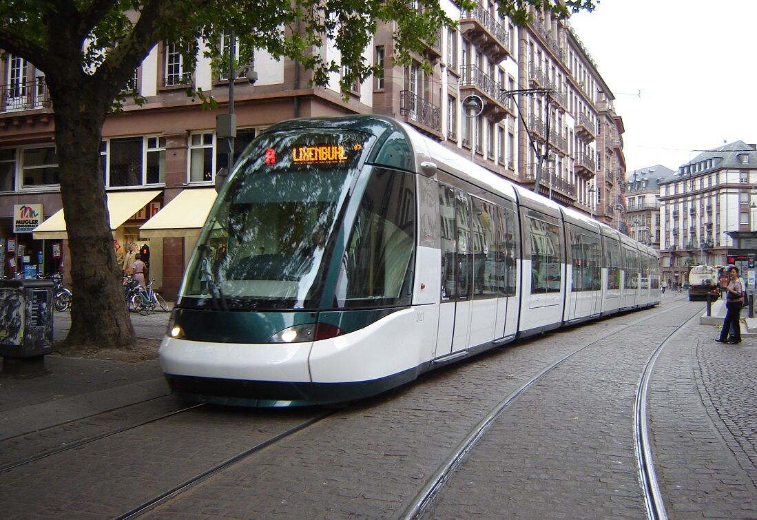 Трамвай будущего в Страсбурге