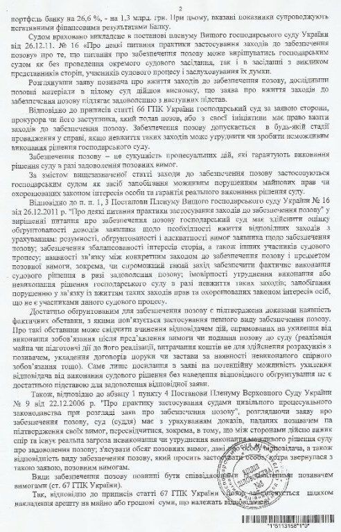 Корреспондентские счета ПАТ "Банк Кредит Днепр" арестованы