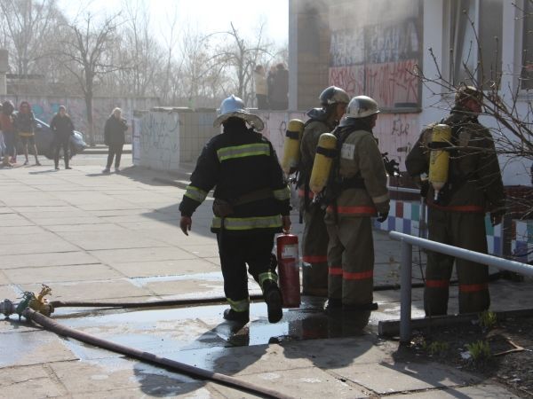 В киевском фитнес-центре сгорела сауна