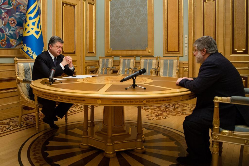 Порошенко принял отставку Коломойского. Документ и фото
