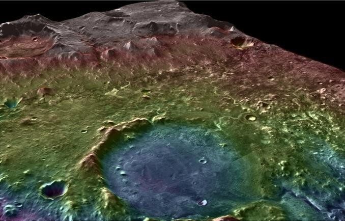 На Марсе нашли следы существования океанических эпох