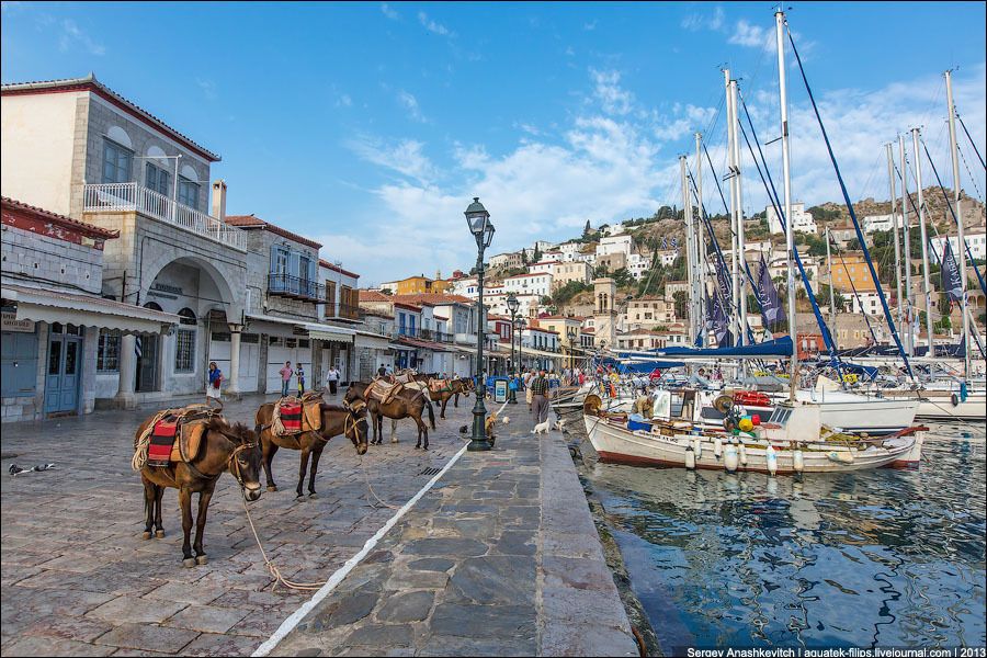 Удивительный остров Греции без автомобилей, но с ослами