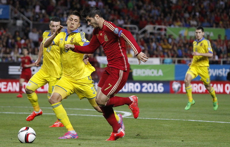 Украина проиграла Испании в битве за Евро-2016