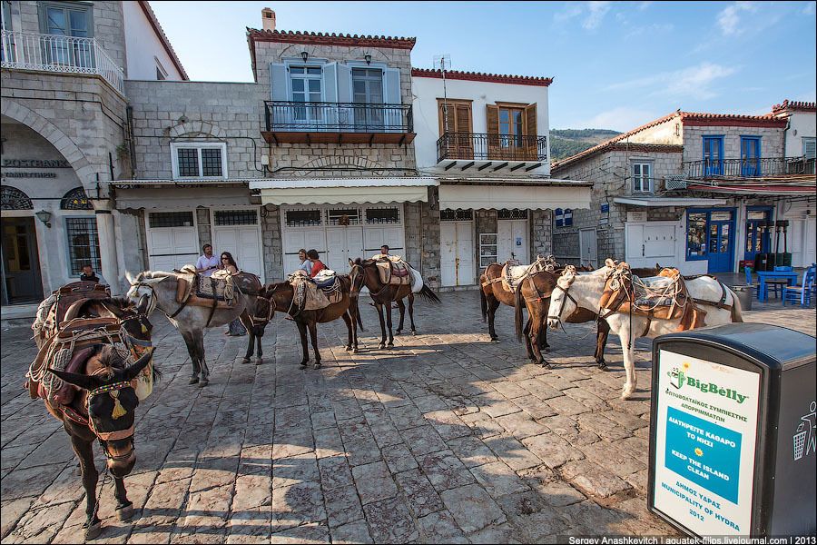 Удивительный остров Греции без автомобилей, но с ослами