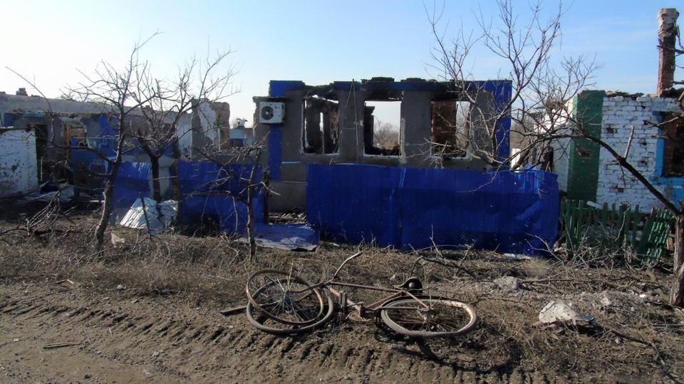 Апокаліпсис в Нікішиному: в селі не залишилося жодного цілого будинку. Фоторепортаж