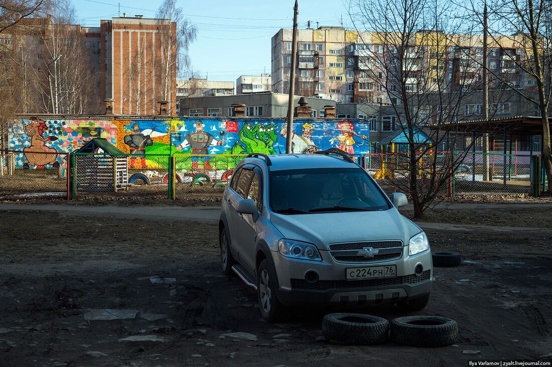 Шинное благоустройство Ярославля