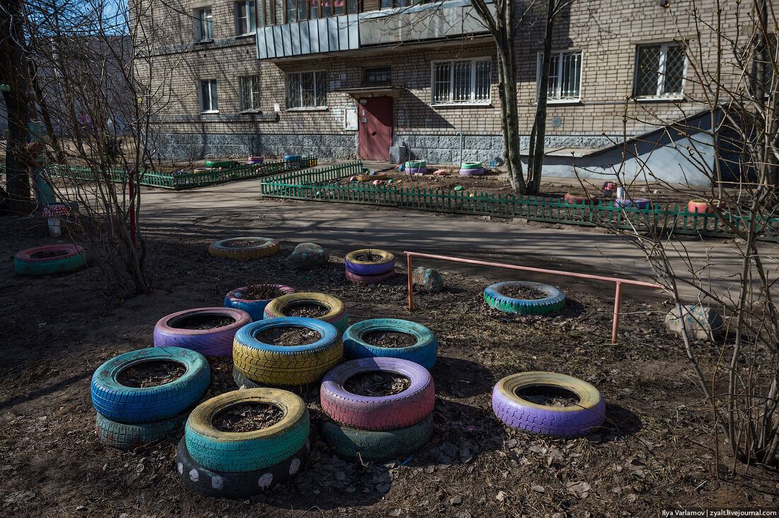 Шинное благоустройство Ярославля