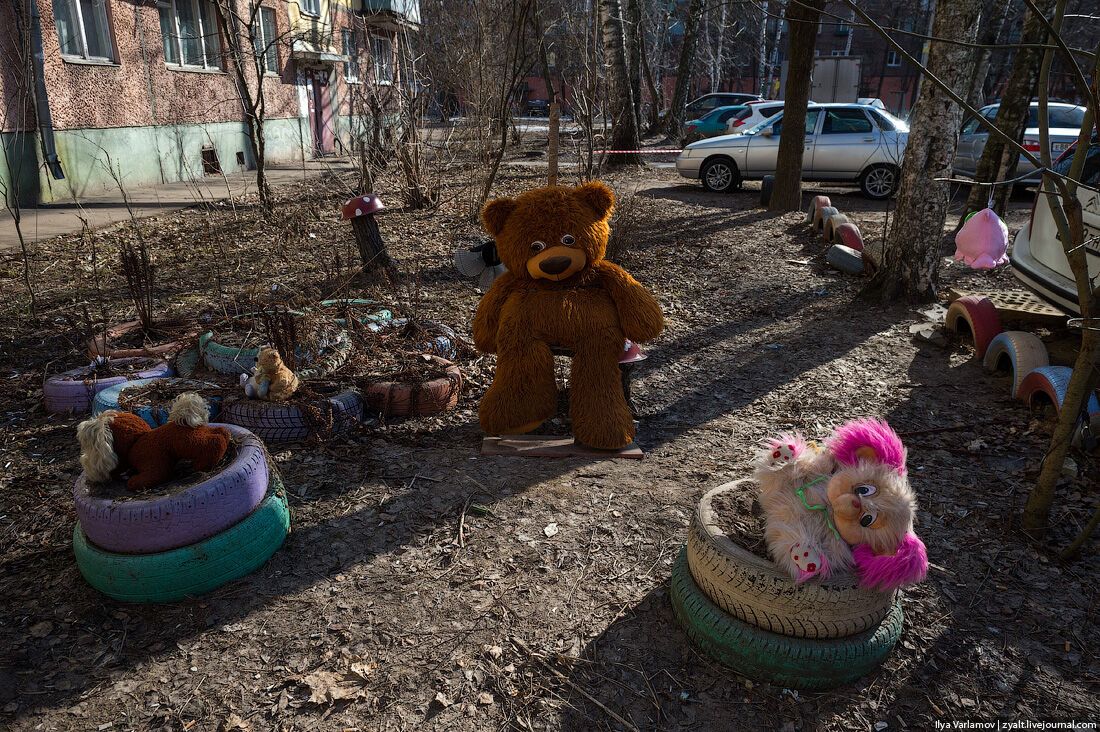 Шинное благоустройство Ярославля