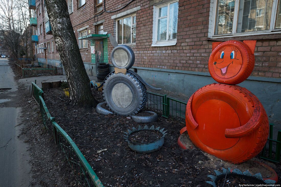 Шинное благоустройство Ярославля