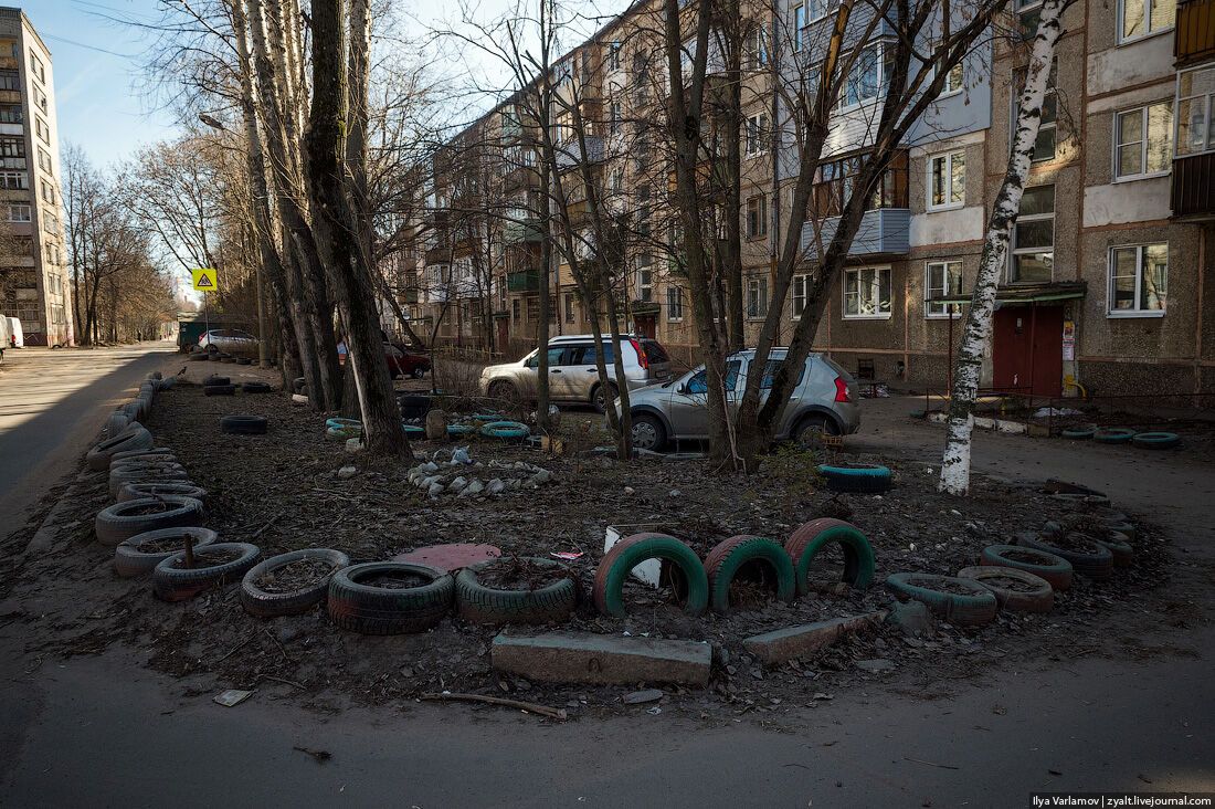 Шинное благоустройство Ярославля