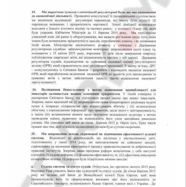 Стало відомо, що Яценюк і Порошенко пообіцяли МВФ взамін на фінансову допомогу: опублікований документ