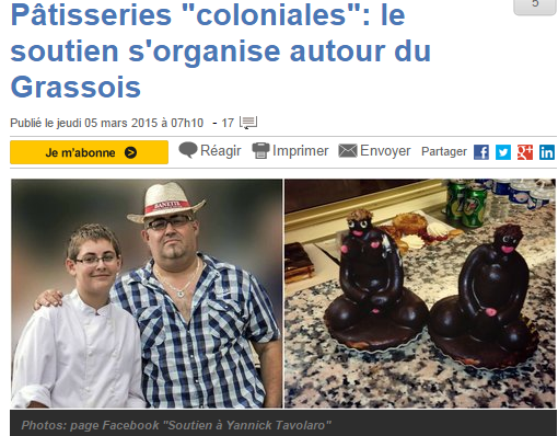 Французского кондитера раскритиковали за "голые и расистские" пирожные