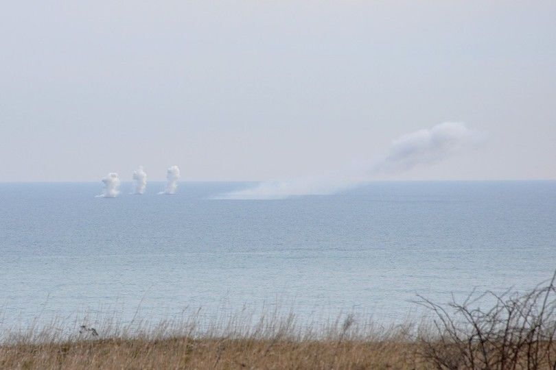 Как украинские ВМС проводят учения в Черном море: фоторепортаж