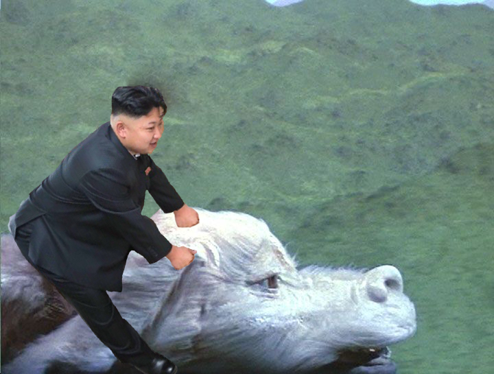 Наклонившийся Ким Чен Ын стал героем фотожаб: на нем покатался даже Путин