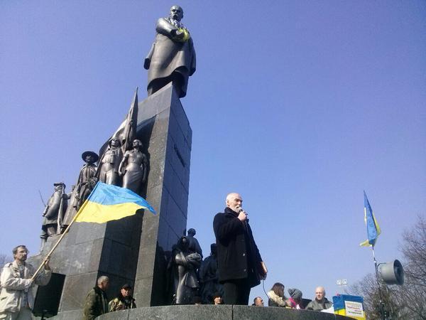 В Харькове, несмотря на угрозу теракта, началась акция по случаю годовщины со дня рождения Шевченко