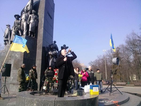 В Харькове, несмотря на угрозу теракта, началась акция по случаю годовщины со дня рождения Шевченко