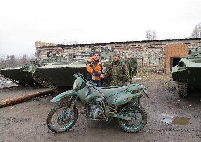 В Киеве выпустили специальный мотоцикл для украинской армии: фото новинки