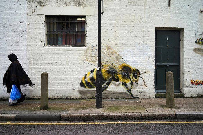 Улицы крупных городов заполонили гигантские пчелы: опубликовано фото