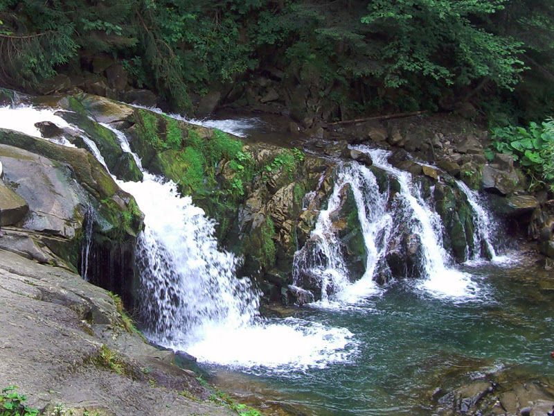 Большая вода: самые красивые водопады Украины