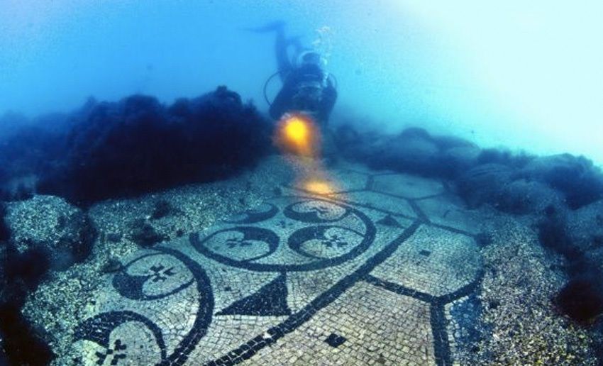 10 затерянных городов, которые были найдены на дне моря