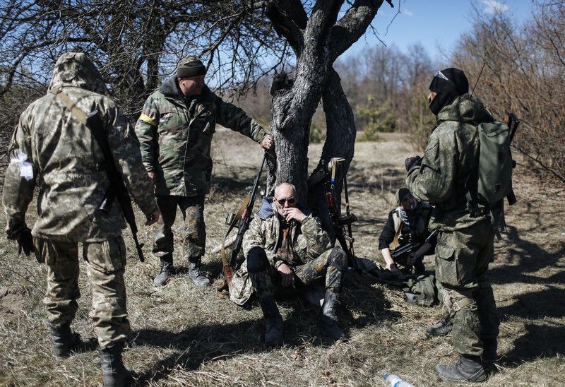 Как закаляется сталь: тренировочный бой батальона "Айдар". Фоторепортаж