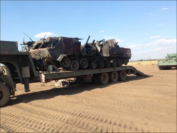 Бойцы АТО уничтожили новый российский ЗРК "Тор-М1"