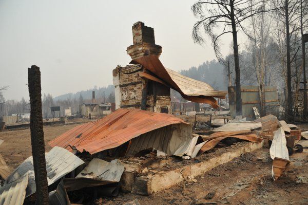 Наслідки пожежі в Хакасії: опубліковано фото