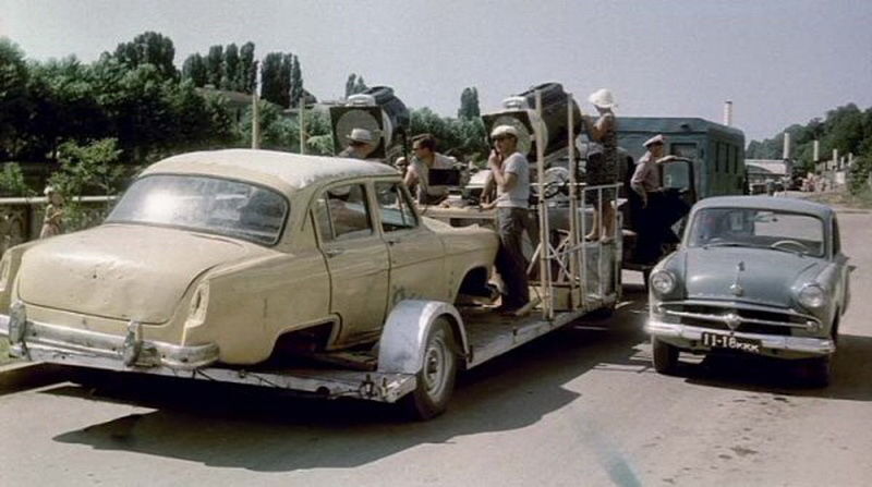 На съемочных площадках популярных советских комедий