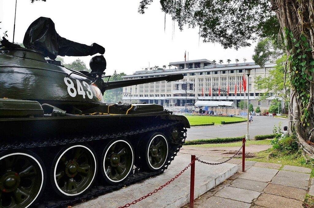 Резиденция и бункер последнего президента Южного Вьетнама