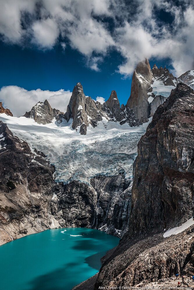 Фантастические ледники и горные озера Патагонии