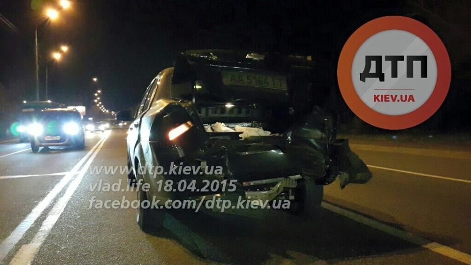 В Киеве сын чиновника СНБО устроил аварию - СМИ