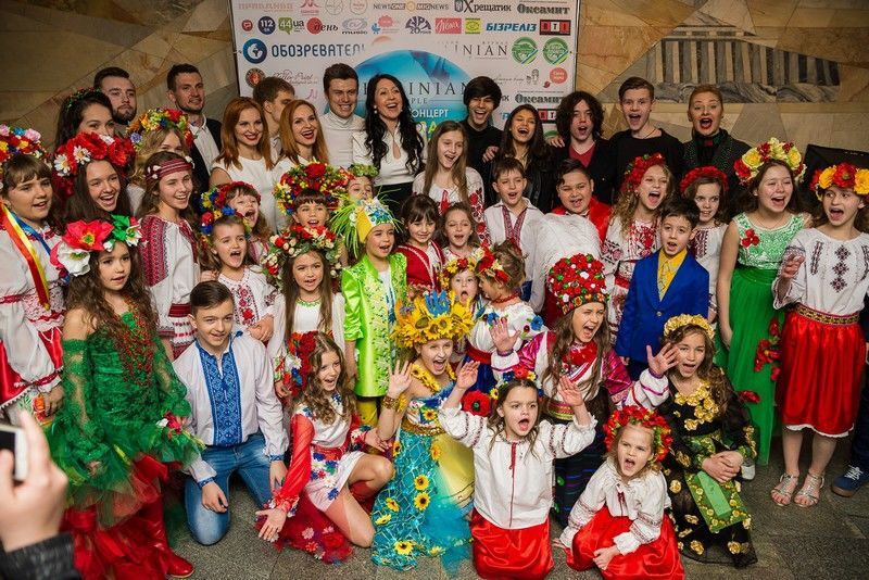 Детское творчество объединяет украинцев
