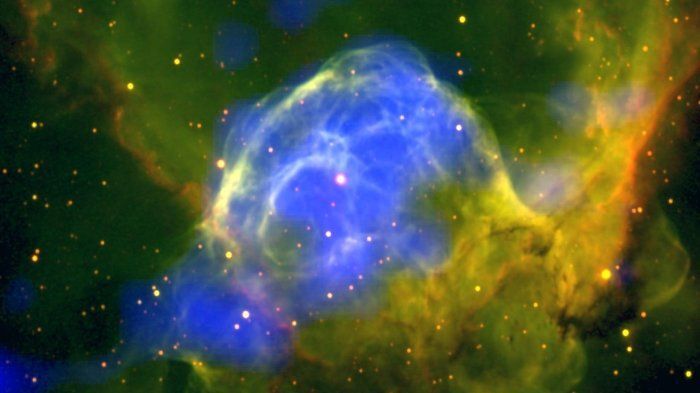 Астрономы опубликовали поразительное фото "Шлема Тора"