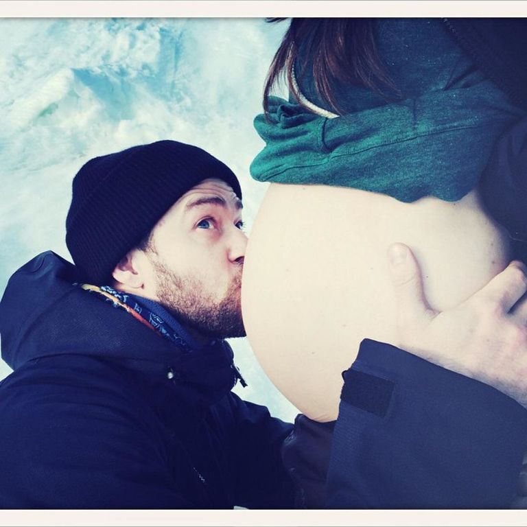 Джастин Тимберлейк и Джессика Бил впервые показали новорожденного сына
