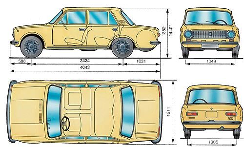 Золотая "копейка" советского автопрома: Неизвестные факты о ВАЗ 2101