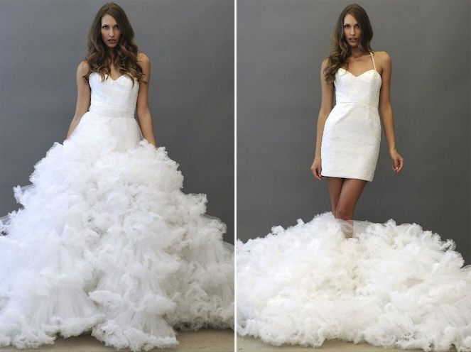 Самые роскошные свадебные платья 2015 года