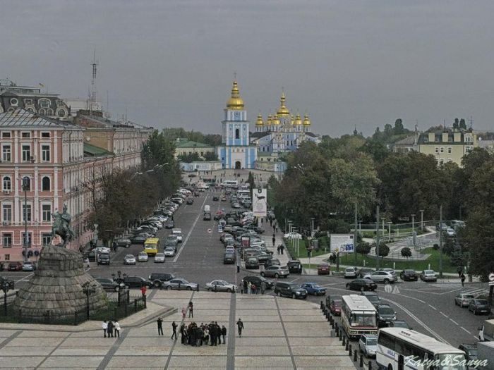 Что видно с колокольни Софии Киевской: опубликовано фото