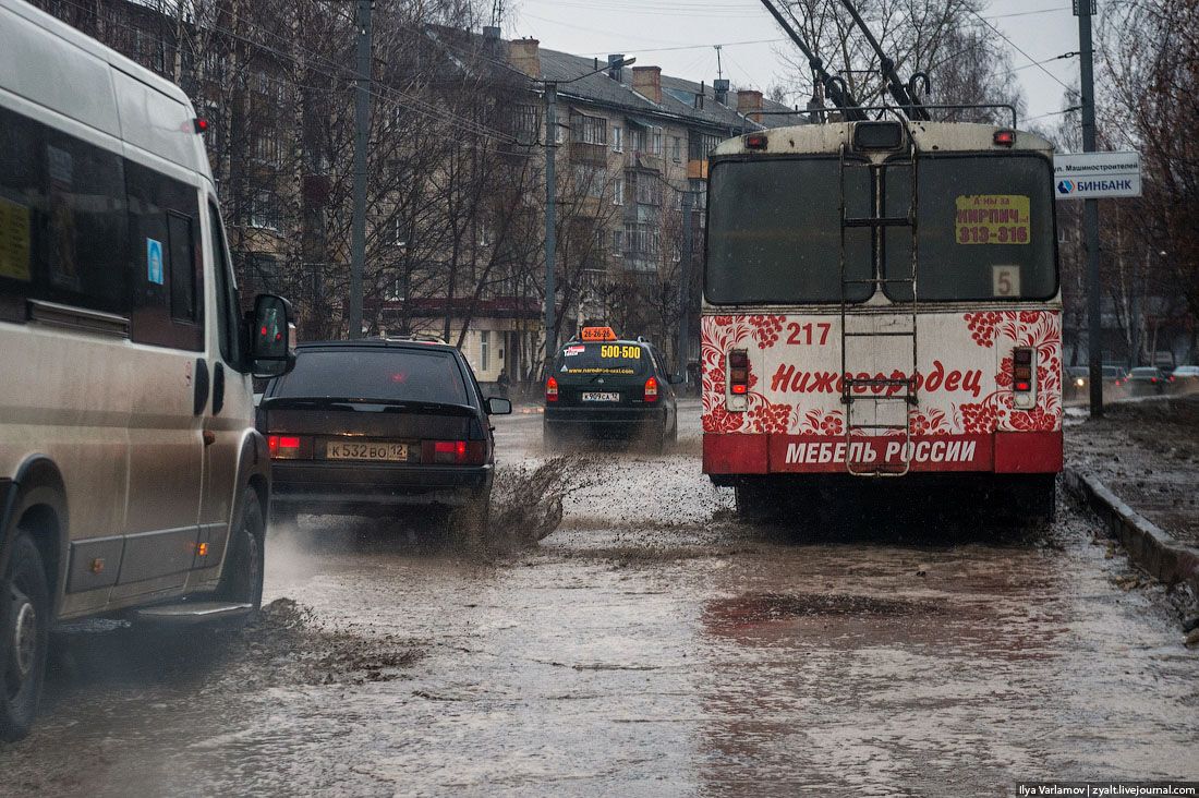 Самые плохие дороги в России