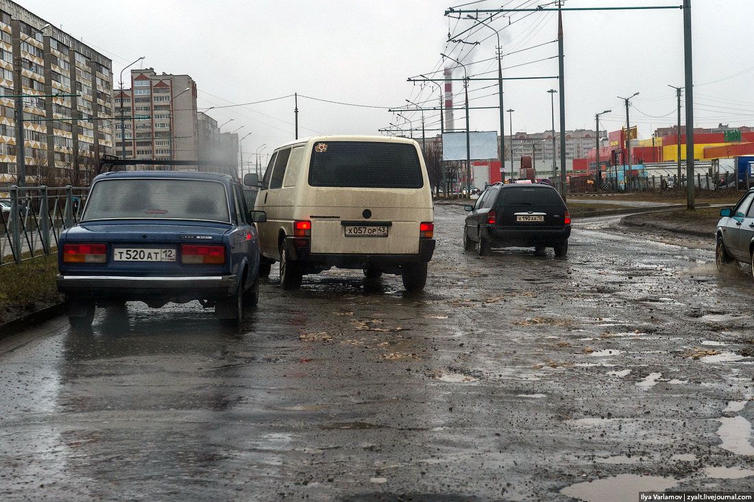 Самые плохие дороги в России