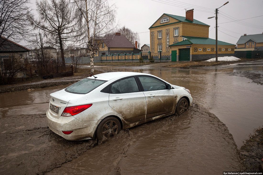 Самые плохие дороги в России