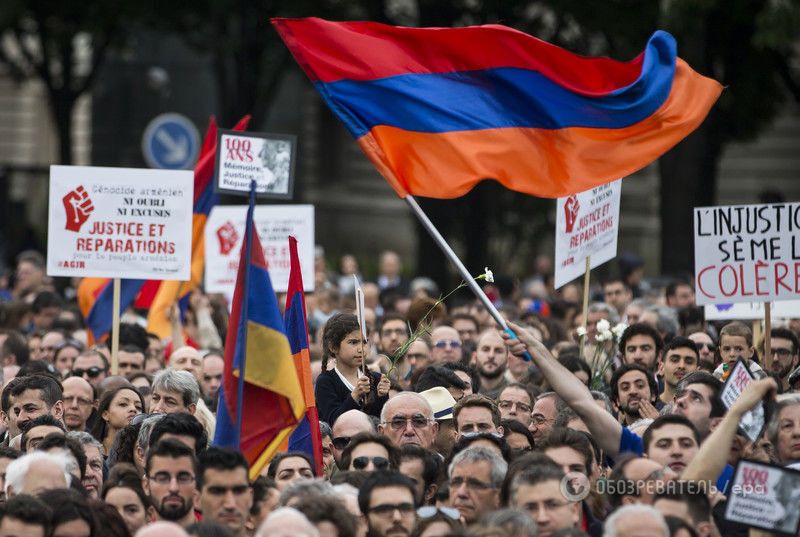 100 лет боли: в мире чтят память жертв геноцида армян. Фоторепортаж