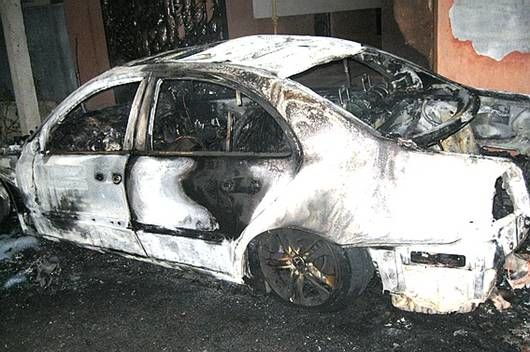 Судье сожгли Mercedes из-за ошибки против "Динамо"