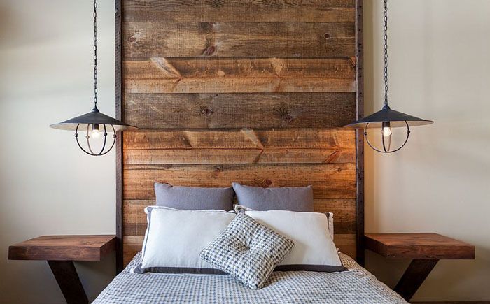 Деревянный декор: 25 идей для стильной и модной спальни