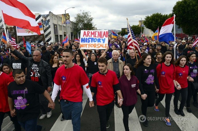 100 лет боли: в мире чтят память жертв геноцида армян. Фоторепортаж