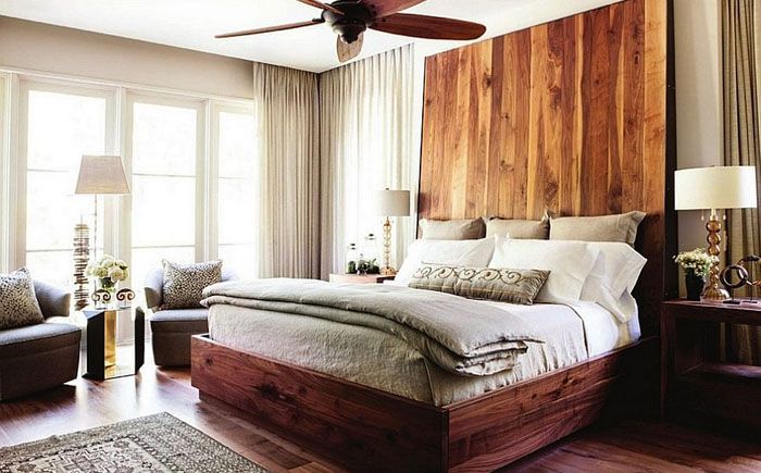 Деревянный декор: 25 идей для стильной и модной спальни