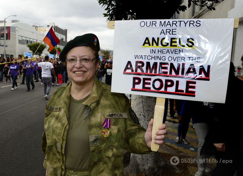 100 лет боли: в мире чтят память жертв геноцида армян. Фоторепортаж