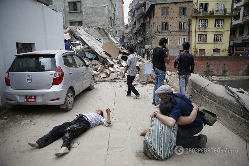 Землетрясение в Непале: фоторепортаж