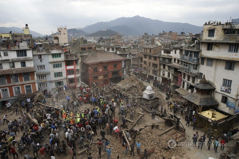 Гнев земли: фоторепортаж из разрушенного Непала